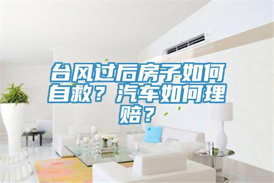 臺風(fēng)過后房子如何自救？汽車如何理賠？