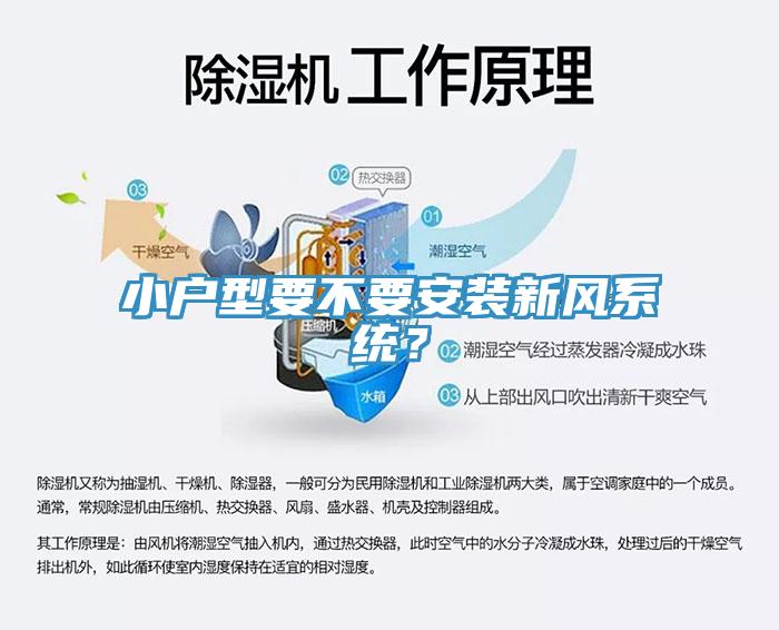 小戶型要不要安裝新風系統(tǒng)？