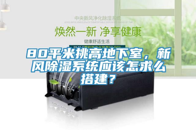 80平米挑高地下室，新風除濕系統(tǒng)應該怎求么搭建？