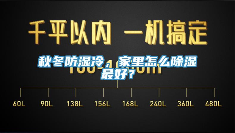 秋冬防濕冷，家里怎么除濕最好？