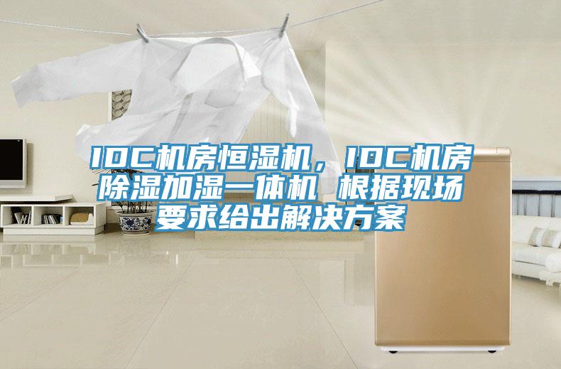IDC機(jī)房恒濕機(jī)，IDC機(jī)房除濕加濕一體機(jī) 根據(jù)現(xiàn)場(chǎng)要求給出解決方案