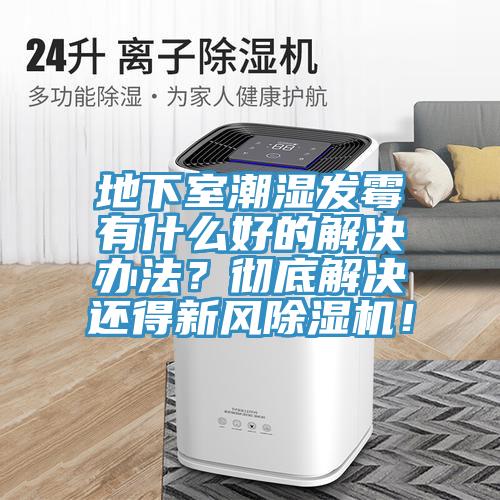 地下室潮濕發(fā)霉有什么好的解決辦法？徹底解決還得新風(fēng)除濕機(jī)！