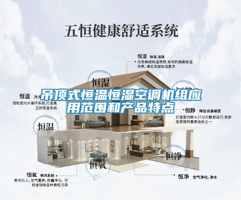 吊頂式恒溫恒濕空調(diào)機組應用范圍和產(chǎn)品特點