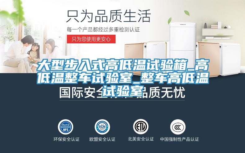 大型步入式高低溫試驗(yàn)箱_高低溫整車(chē)試驗(yàn)室_整車(chē)高低溫試驗(yàn)室