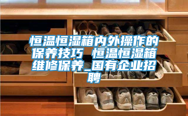 恒溫恒濕箱內(nèi)外操作的保養(yǎng)技巧 恒溫恒濕箱維修保養(yǎng)_國(guó)有企業(yè)招聘
