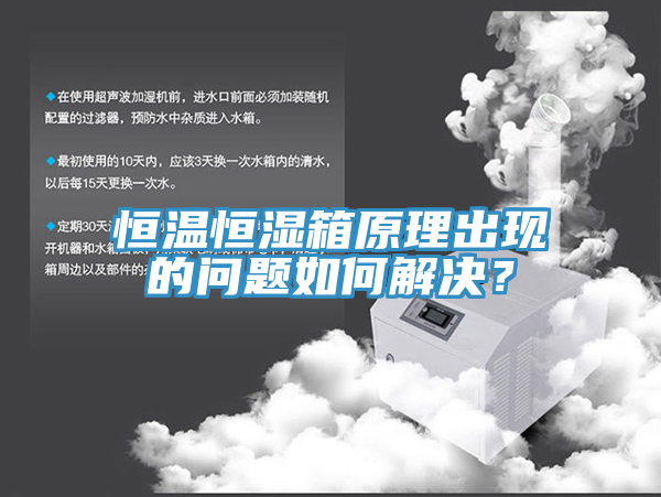 恒溫恒濕箱原理出現(xiàn)的問題如何解決？