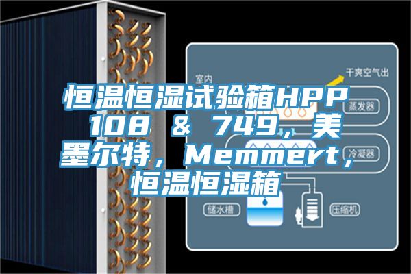 恒溫恒濕試驗(yàn)箱HPP 108 & 749，美墨爾特，Memmert，恒溫恒濕箱