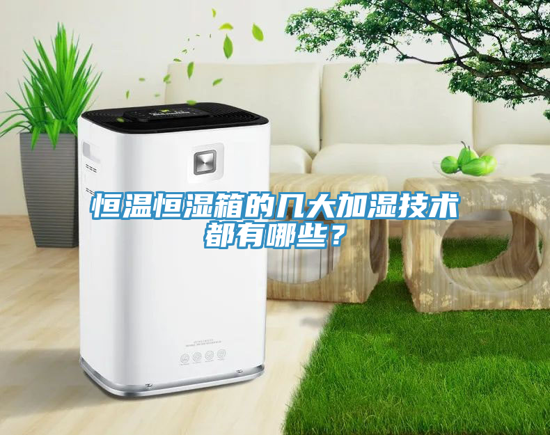 恒溫恒濕箱的幾大加濕技術(shù)都有哪些？