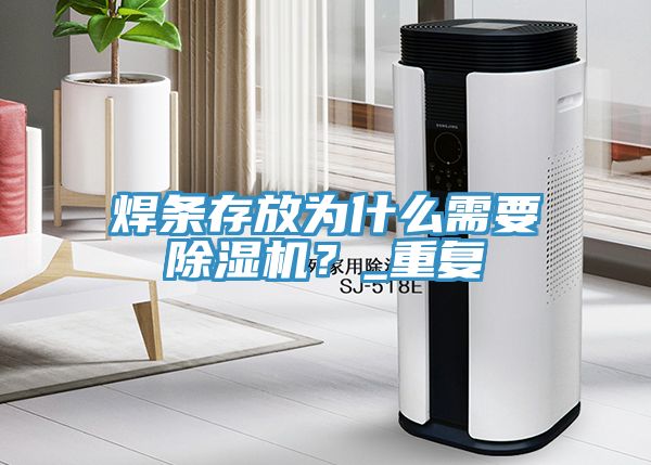 焊條存放為什么需要除濕機？_重復