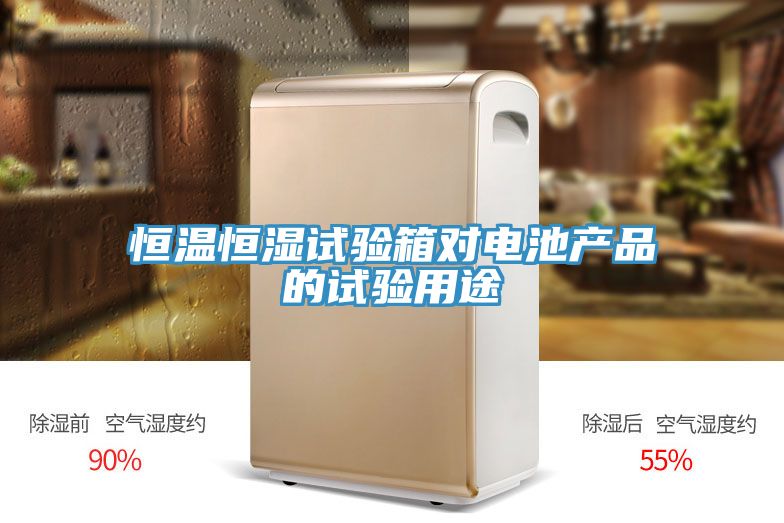 恒溫恒濕試驗(yàn)箱對電池產(chǎn)品的試驗(yàn)用途