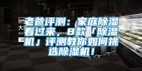 老爸評(píng)測(cè)：家庭除濕看過來(lái)，8款「除濕機(jī)」評(píng)測(cè)教你如何挑選除濕機(jī)！