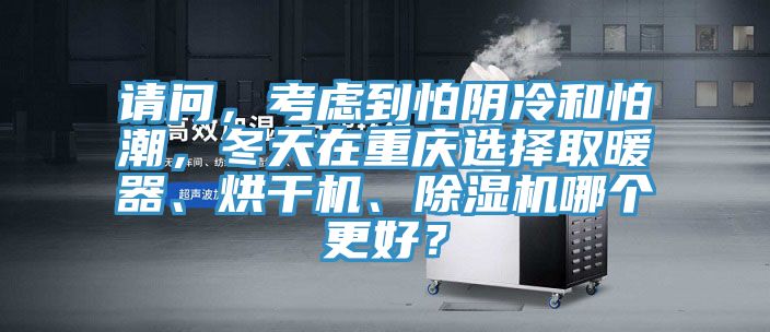 請(qǐng)問(wèn)，考慮到怕陰冷和怕潮，冬天在重慶選擇取暖器、烘干機(jī)、除濕機(jī)哪個(gè)更好？