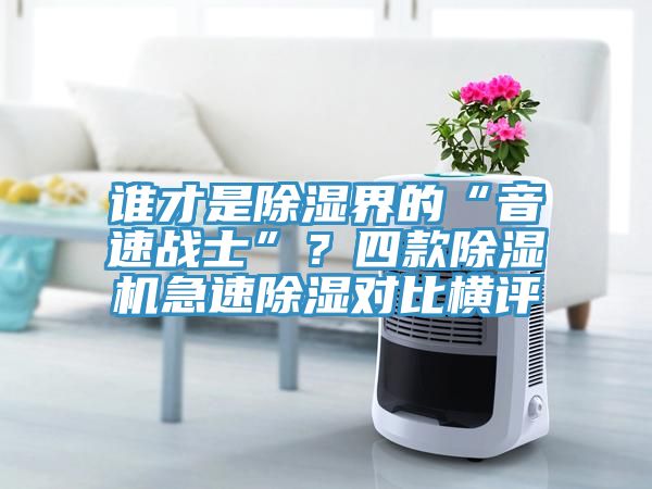 誰才是除濕界的“音速戰(zhàn)士”？四款除濕機急速除濕對比橫評