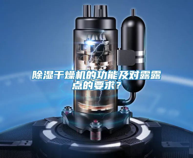 除濕干燥機的功能及對露露點的要求？