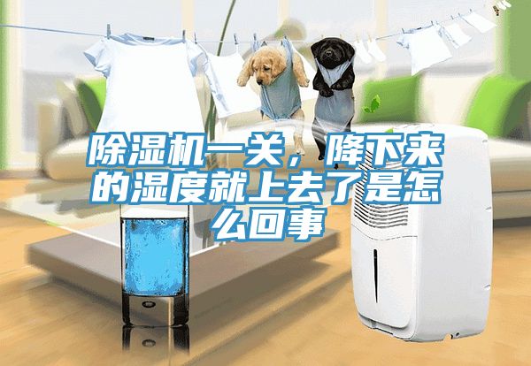 除濕機一關(guān)，降下來的濕度就上去了是怎么回事